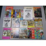 Collection of vintage Sci Fi and film related magazines including; Fanfare 1 thru 4,