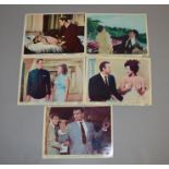 James Bond vintage lobby cards including Dr No & Thunderball British cards - 4 FOH cards for the