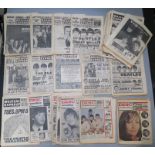 A historic collection of Pop music publications inc Disc Weekly with a run from Jan 1st 1966 thru