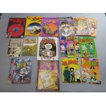 Underground Comix including Dope Comix, Dr Atomic, Big Bang Comics, Brainstorm, Head Comix,