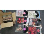Box of vinyl LPs inc Alan Bown set London Swings NPL 18156,