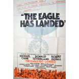 7 folded film posters all 60 x 40 inches including "The Eagle has Landed", History of the World,