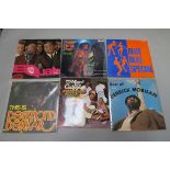 6 Reggae Vinyl LPs inc Best of Derrick Morgan Doctor Bird DLM(B) 5014, Man! Its Calypso ERO 8024,