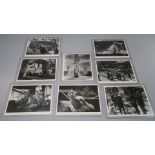 "Things to Come" H G Wells set of 8 British front of house cinema lobby cards stamped on reverse