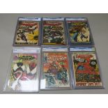 Amazing Spider-man CGC graded comics inc no 32 (7.5), from 1966, 36 1st app the Looter (5.