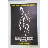"Judgment at Nuremburg" 1961 Stanley Kramer US one sheet film poster linen backed 27 x 41 inch
