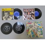 Collection of 7 inch singles & EPs inc Billy Fury Maybe Tomorrow DFE 6597,
