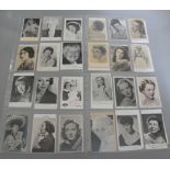 Signed photo cards approx 4 x 6 inch including signatures by Margaret Lockwood,