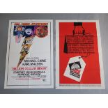 2 US one sheet folded film posters;