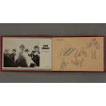 Autograph book of pop groups that performed at Stourbridge Town Hall from 16th November 1966 to 5th