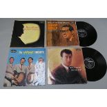 4 Buddy Holly Vinyl LP Records inc Reminiscing Mono LVA 9212 on Coral,