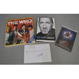 The Who - Pete Townshend signed book "Who I Am",