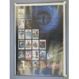 5 Selwyns browsers 30 x 42 inch containing film posters on both sides inc one sheets - James Bond