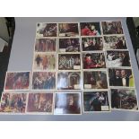 Peter Cushing British Front of House lobby cards 8 x 10 inch including a full set for "The Revenge