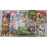 20+ Marvel comics from the 1960s including Journey Into Mystery King-Size annual no 1, 2, Thor 150,