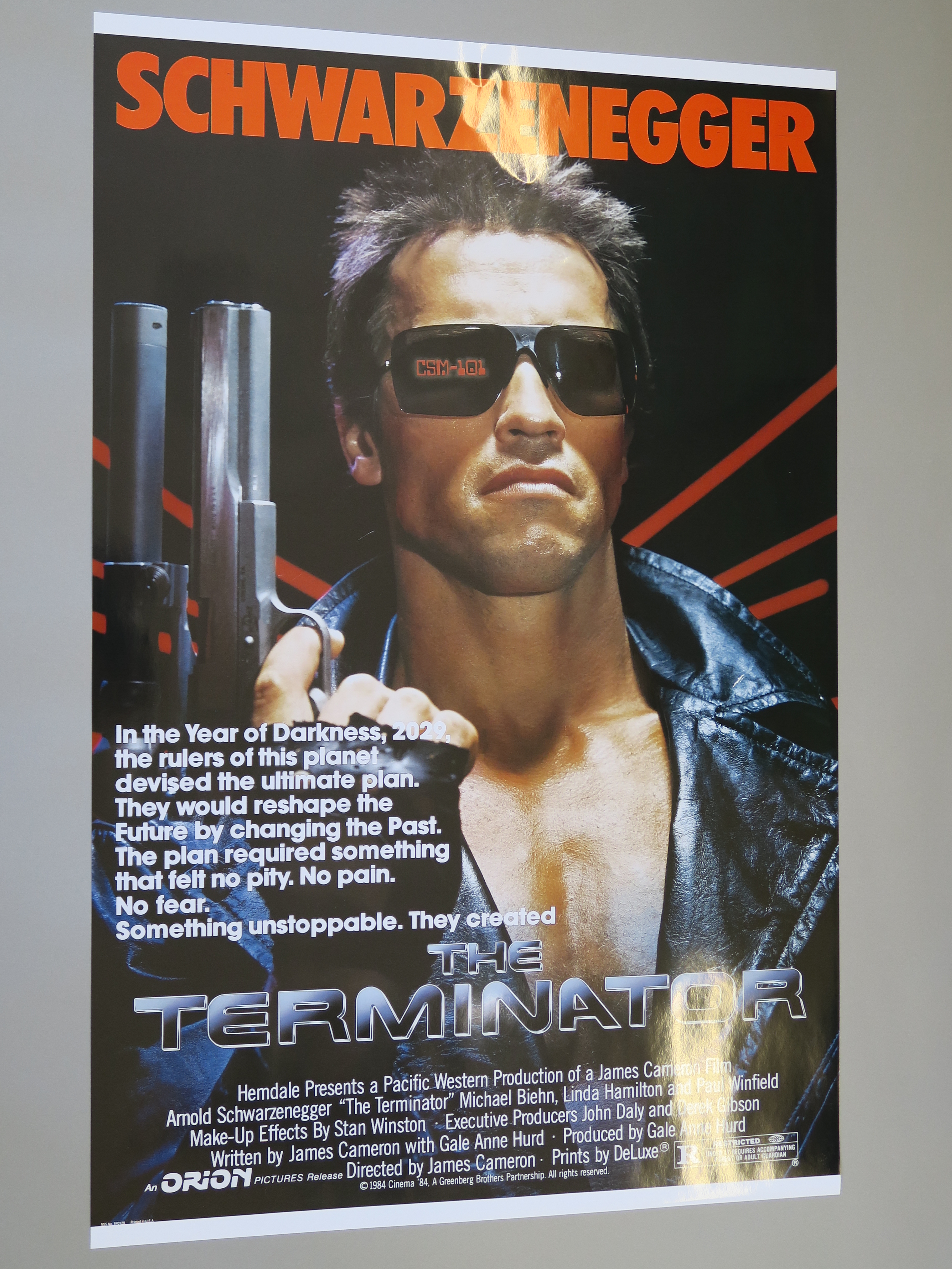 1 Selwyn browser inc repro posters for The Great Escape, Terminator, Marilyn Monroe, Ben Hur, - Image 2 of 6