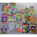 55 vintage DC comics including Batman #181 (1st app Poison Ivy - no pin-up), Batman #175, 188, 217,