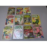 DC comics including Green Lantern #12, 18, 26, 31, 35, 42, & 64 plus The Atom #26, The Spectre #1,
