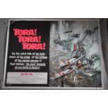 "Tora Tora Tora!" Rolled condition British Quad film poster printed in England by Lonsdale &