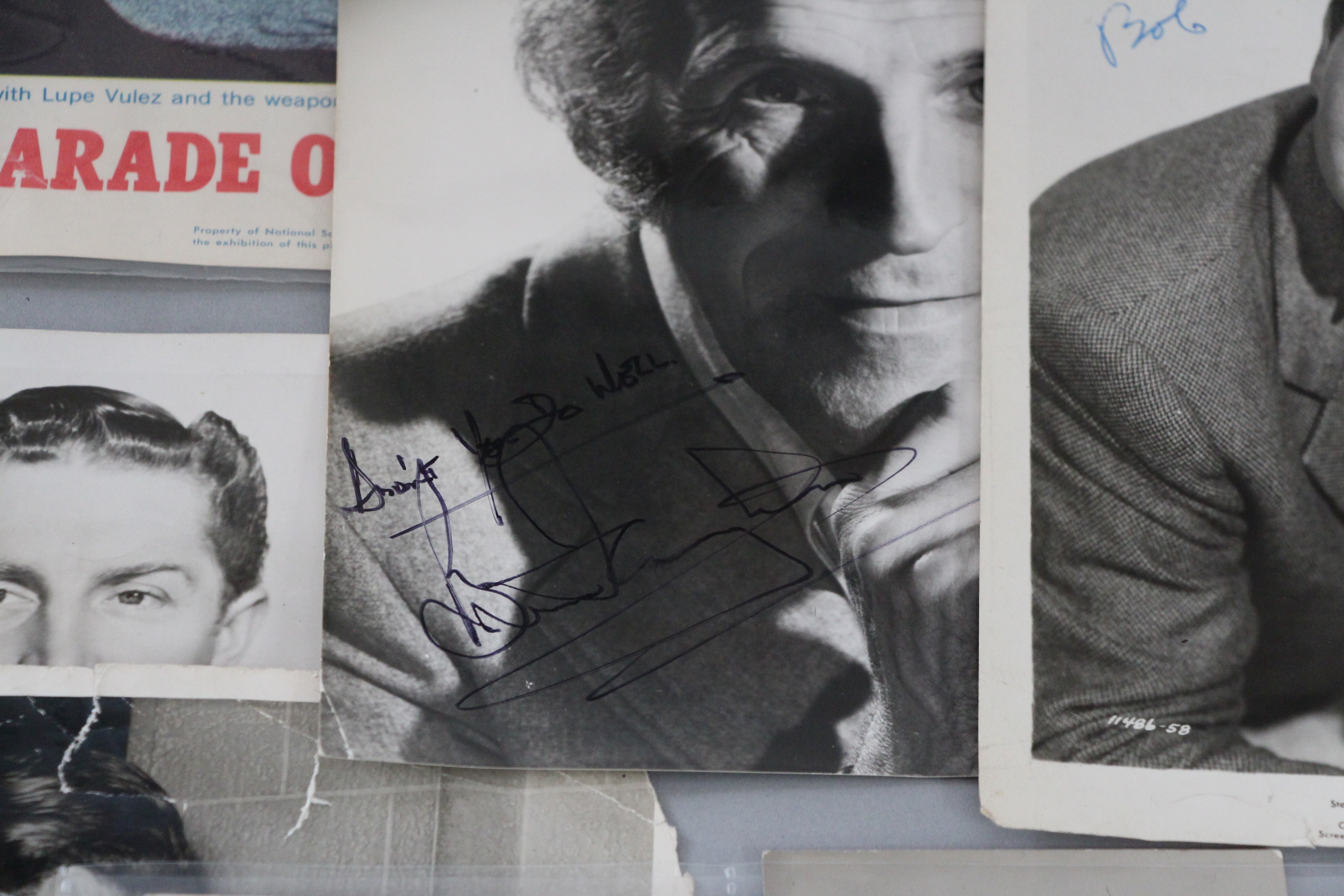 Signed photos including Charles Aznavour,, Bob Williams, Sue Lawley, Angela Rippon, Janet Leigh, - Image 4 of 4