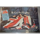 The Who "The Kids Are Alright" 30 x 40 inches folded original British Quad film poster,