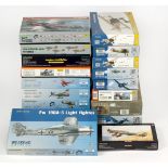 19 x Eduard 1:72 and 1:48 scale plastic model kits, all aircraft. All boxed, unstarted and complete.