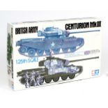 Tamiya 30614-8500 1:25 scale British Army Centurion MkIII tank plastic model kit.