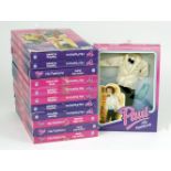 A trade box containing 12 x Hasbro Sindy Fashions for Paul, including Special Night Out,