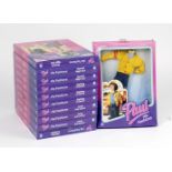 A trade box containing 12 x Hasbro Sindy Fashions for Paul, including Special Night Out,