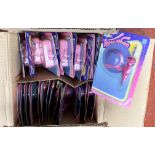 A trade box of 35 x Hasbro Sindy City Girl carded accessories.