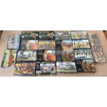 20 x Warlord Games Bolt Action figure sets, including Napoleonic and Anglo-Zulu wars.