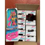 Hasbro Sindy, a trade box of 12 x Swimming Sindy dolls. VG.