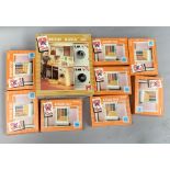 Nine Pedigree Sindy accessories: Washing Machine Unit; eight Window Packs. Boxed, G-VG.