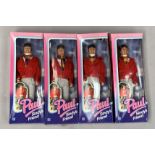 Four Hasbro Sindy Paul Sindy's Friend dolls. Boxed and G-VG.