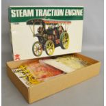 Bandai Classic Car Series 17 Steam Traction Engine 1919 Garrett 1:16 scale plastic model kit.