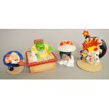 Concept2Creation DangerMouse figurines: DangerMouse & Penfold; Colonel K;