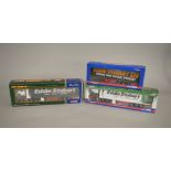 Four Corgi 1:50 scale Eddie Stobart diecast models: CC19904 Curtainside Trailer,