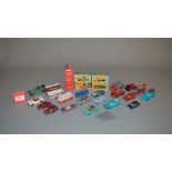 Four boxed Matchbox Superfast diecast models, 25, 56, 69 and 75,