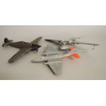 Three Corgi Aviation Archive pre-production model aircraft,