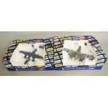 Two boxed diecast model aircraft from the Franklin MInt 'Armour Collection, B11E095,