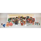 A very large quantity of plastic figures, by Lone Star, Crescent, Johilco and similar.