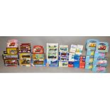 A quantity of boxed Corgi diecast miniature and larger scale models from various ranges,