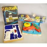Two boxed vintage battery operated 'Space' related toys,