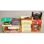 Thirteen boxed diecast models by Solido, Matchbox,