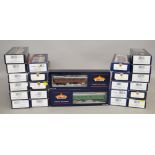 OO gauge. 24 x Bachmann BR coaches. All boxed, G-E.