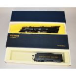 O gauge. MTH Electric Trains 2-6-6-4 Class A Norfolk and Western black '1218' locomotive.