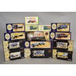 14 x Corgi diecast models including 11 x Guinness and three BP. Boxed and overall appear VG.