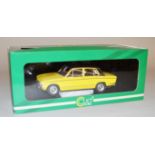 Cult Scale Models CML021-1 Triumph Dolomite Sprint 1975 yellow 1:18 scale diecast model car.