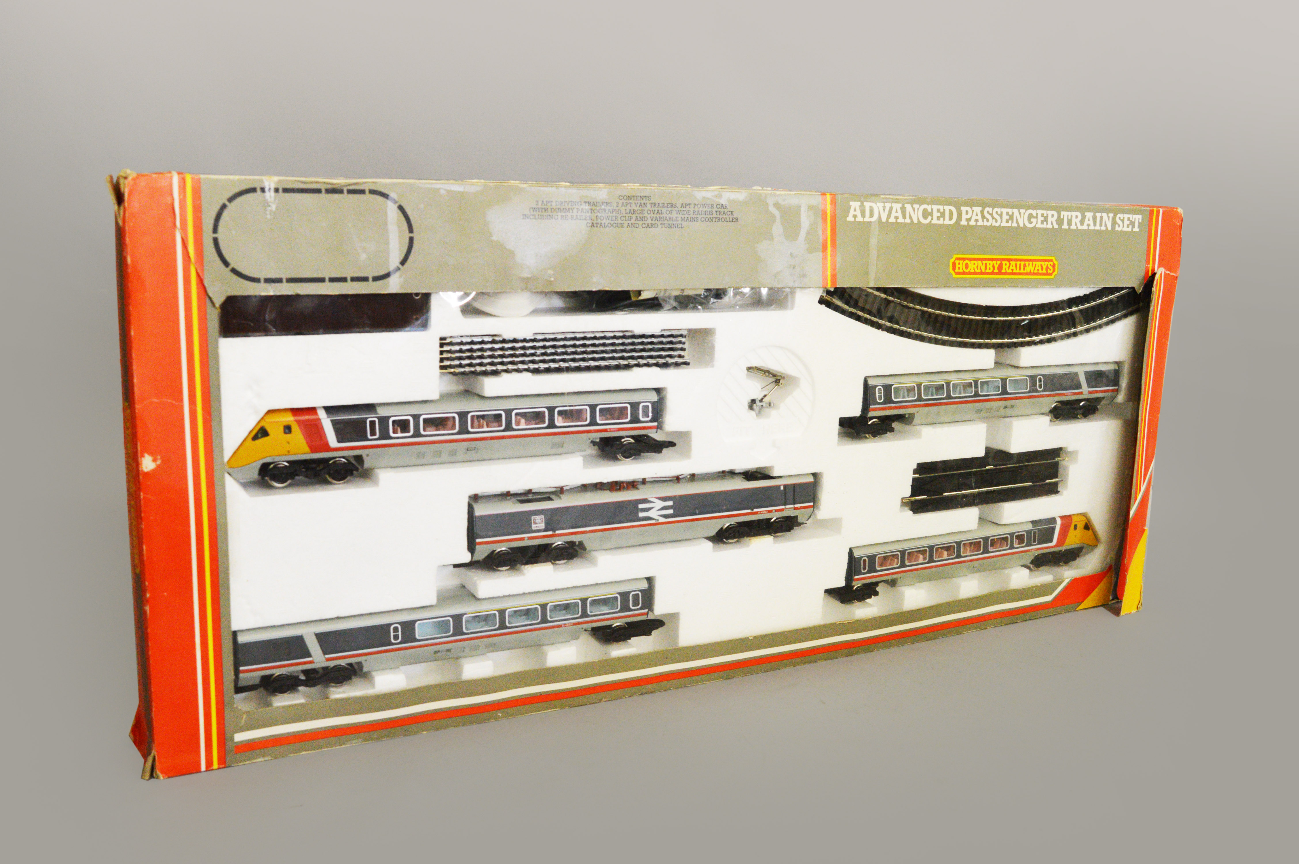 OO Gauge. A boxed Hornby R.543 Advanced Passenger Train Set.