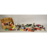 Good quantity of unboxed diecast model cars, motorcycles and other vehicles, including Maisto,